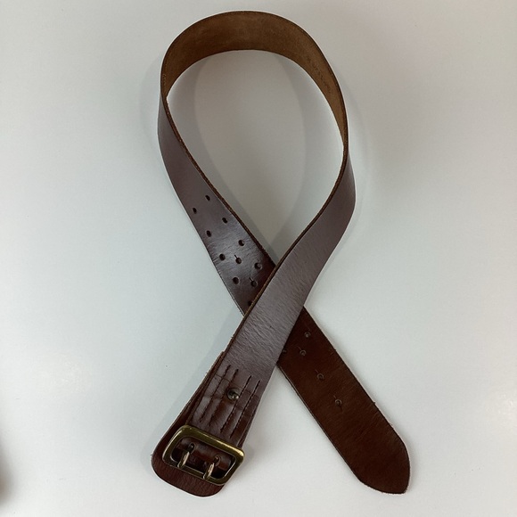 Linea Pelle Brown Leather Belt | Small - Picture 8 of 12
